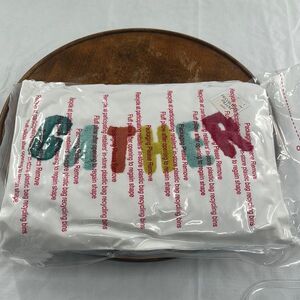 Decorative Pillow White Gather Multicolor Tasseled Throw Pillow Target